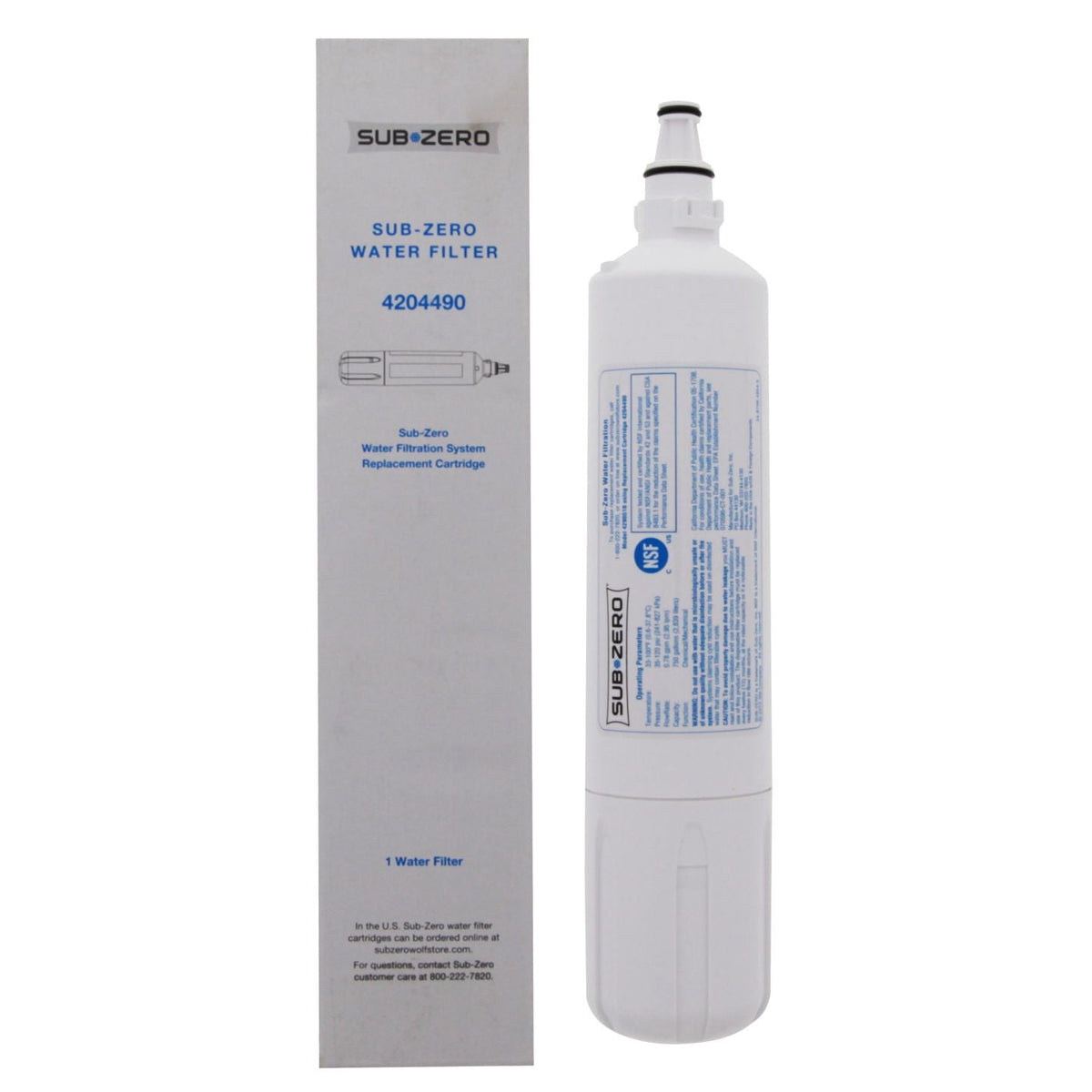 Sub-Zero Refrigerator Replacement Water and Air Filter Combo Pack 4204490 7042798