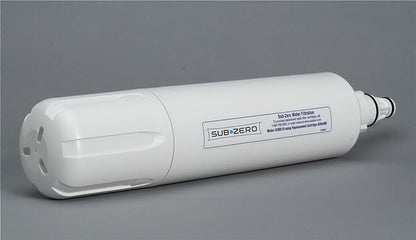 Sub-Zero 4204490 water filter lying horizontally on a gray background